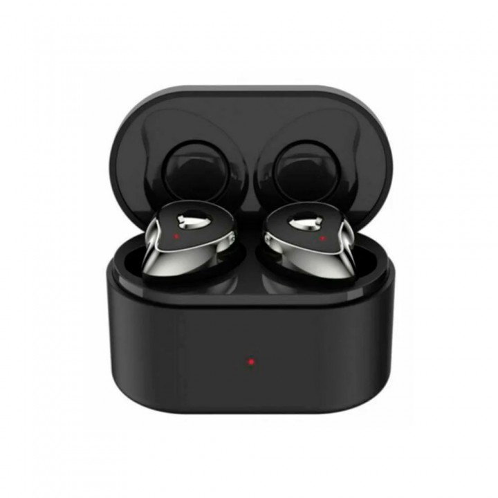 Беспроводные наушники Bluetooth вкладыши с кейсом MDR HBQ SE6 TWS BT черные