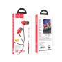 Навушники (дротові) M90 Delight wire-controlled earphones with microphone 3.5mm, Aurora red