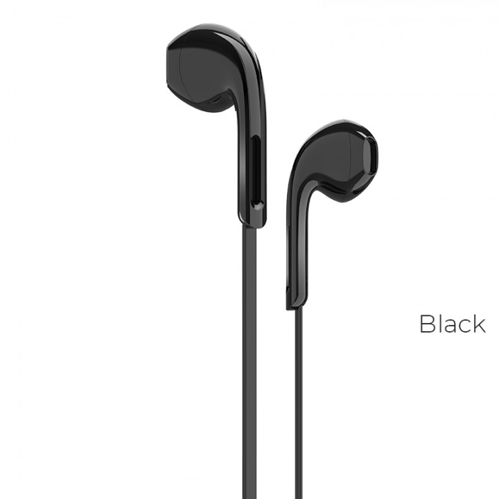 Навушники (дротові) M39 Rhyme sound earphones with microphone 3.5mm, Black