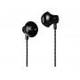 Навушники (дротові) M18 Goss metal universal earphone with mic 3.5mm, Black