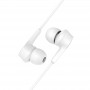 Навушники (дротові) M50 Daintiness universal earphones with mic 3.5mm, White