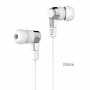 Наушники (проводные) M52 Amazing rhyme universal wired earphones with mic 3.5mm, White