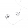 Наушники (проводные) M75 Belle Universal earphones 3.5mm, Silver