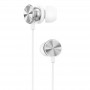 Навушники (дротові) M96 Platinum universal headphones with microphone 3.5mm, Elegant silver