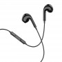 Навушники (дротові) M1 Max crystal earphones with mic 3.5mm, Black