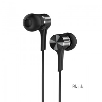 Наушники (проводные) M54 Pure music wired earphones with mic 3.5mm, Black