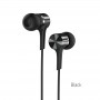 Навушники (дротові) M54 Pure music wired earphones with mic 3.5mm, Black