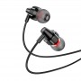 Навушники (дротові) M90 Delight wire-controlled earphones with microphone 3.5mm, Black shadow