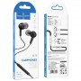 Навушники (дротові) M78 El Placer universal earphones with microphone 3.5mm, Black