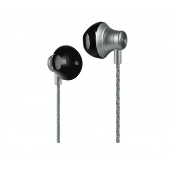 Навушники (дротові) M18 Goss metal universal earphone with mic 3.5mm, Tarnish