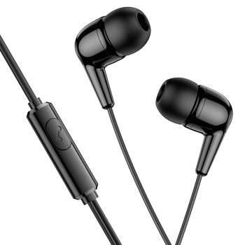 Наушники (проводные) M97 Enjoy universal earphones with mic 3.5mm, Black