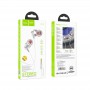 Навушники (дротові) M90 Delight wire-controlled earphones with microphone 3.5mm, Light silver