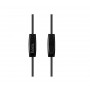Навушники (дротові) M19 Drumbeat universal earphone with mic 3.5mm, Black