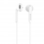 Навушники (дротові) M39 Rhyme sound earphones with microphone 3.5mm, White