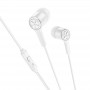 Навушники (дротові) M104 Gamble universal earphones with mic 3.5mm, White