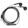 Навушники (дротові) M101 Crystal joy wire-controlled earphones with microphone 3.5mm, Black