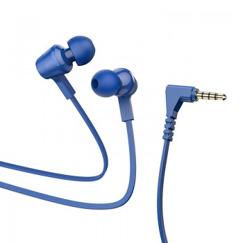 Навушники (дротові) M86 Oceanic universal earphones with mic 3.5mm, Blue