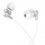 Навушники (дротові) M98 Delighted metal universal earphones with microphone 3.5mm, Silver sand