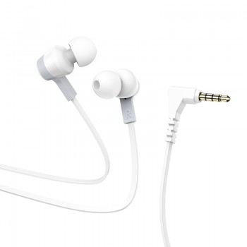 Навушники (дротові) M86 Oceanic universal earphones with mic 3.5mm, White