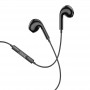 Навушники (дротові) M101 Max Crystal grace wire-controlled earphones with microphone 3.5mm, Black