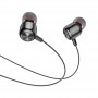 Навушники (дротові) M87 String wired earphones with with microphone 3.5mm, Gloomy black