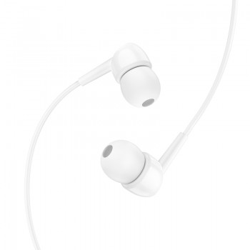 Навушники (дротові) M99 Celestial universal earphones with microphone 3.5mm, White