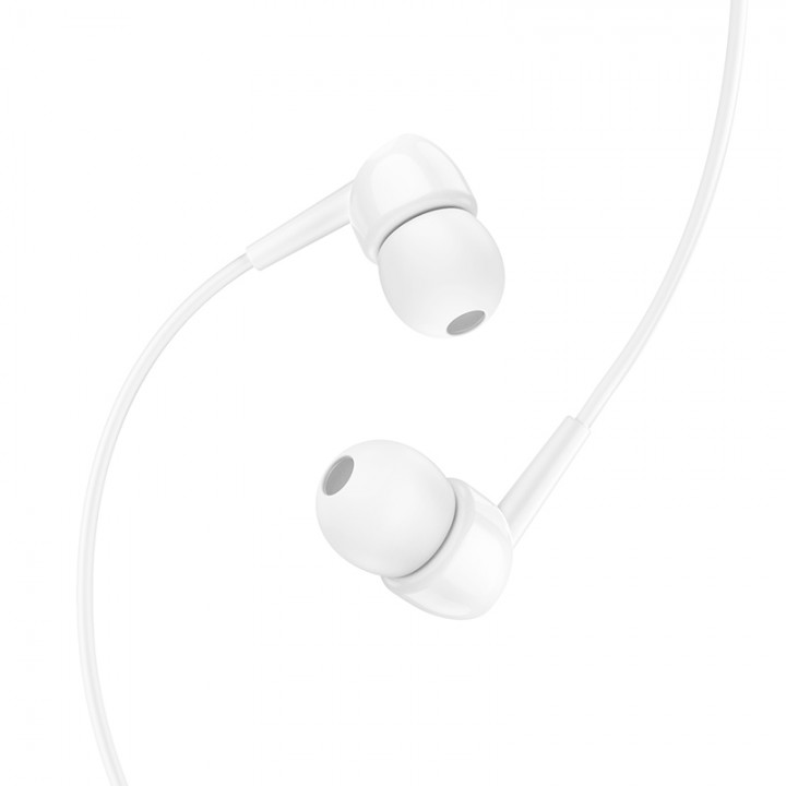 Навушники (дротові) M99 Celestial universal earphones with microphone 3.5mm, White