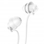 Навушники (дротові) M81 Imperceptible universal sleeping earphone with mic 3.5mm, White