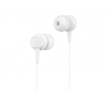 Навушники (дротові) M14 initial sound universal earphones with mic 3.5mm, White
