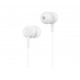 Навушники (дротові) M14 initial sound universal earphones with mic 3.5mm, White