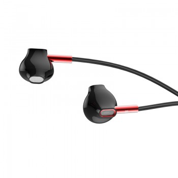 Навушники (дротові) M57 Sky sound universal earphones with mic 3.5mm, Black