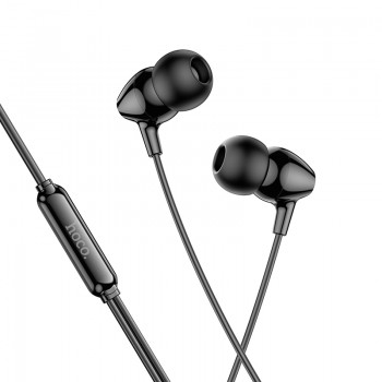Наушники (проводные) M94 universal earphones with microphone 3.5mm, Black