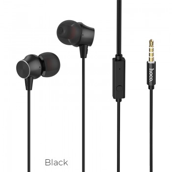 Навушники (дротові) M51 Proper sound universal earphones with mic 3.5mm, Black