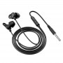 Наушники (проводные) M89 Comfortable universal silicone sleeping earphones with mic 3.5mm, Black