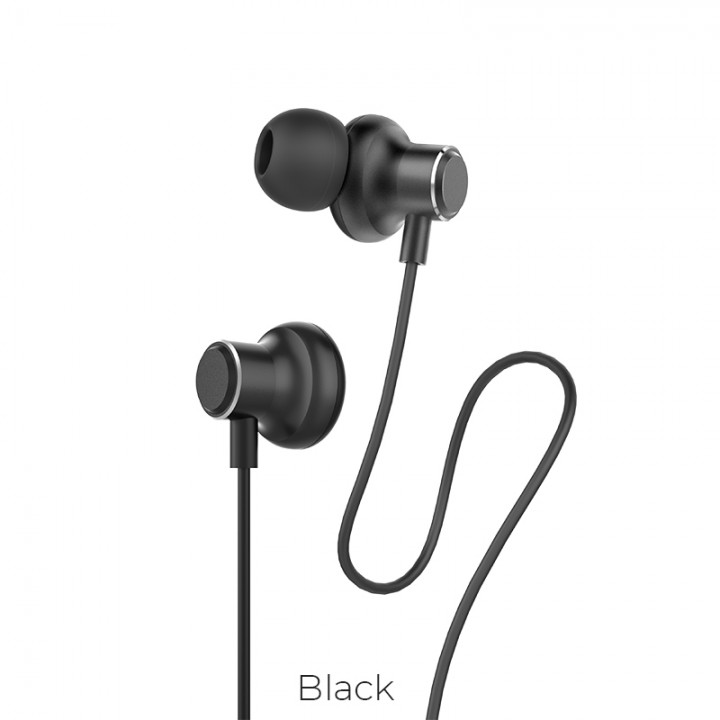 Навушники (дротові) M44 Magic sound wired earphones with microphone 3.5mm, Black