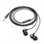 Навушники (дротові) M94 universal earphones with microphone 3.5mm, Black
