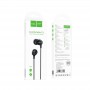 Навушники (дротові) M94 universal earphones with microphone 3.5mm, Black