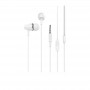 Навушники (дротові) M34 honor music universal earphones with microphone 3.5mm, White