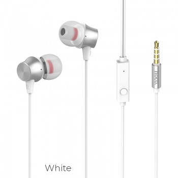 Наушники (проводные) M51 Proper sound universal earphones with mic 3.5mm, White