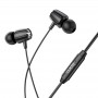 Навушники (дротові) M88 Graceful universal earphones with mic 3.5mm, Black