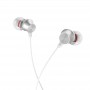 Навушники (дротові) M51 Proper sound universal earphones with mic 3.5mm, White
