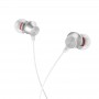 Наушники (проводные) M51 Proper sound universal earphones with mic 3.5mm, White