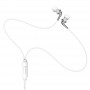 Навушники (дротові) M71 Inspiring universal earphones with mic 3.5mm, White