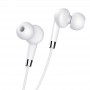 Навушники (дротові) M58 Amazing universal earphones with mic 3.5mm, White