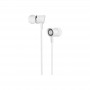 Навушники (дротові) M37 pleasant sound universal earphones with microphone 3.5mm, White