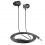 Наушники (проводные) M96 Platinum universal headphones with microphone 3.5mm, Deep black