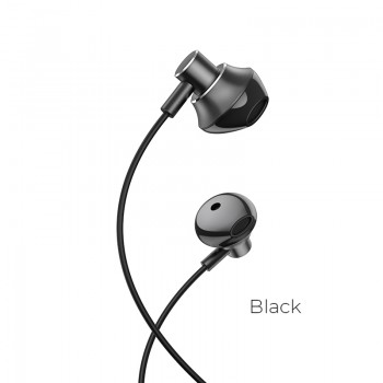 Наушники (проводные) M75 Belle Universal earphones 3.5mm, Black