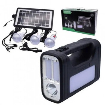 Портативная солнечная станция BL-80172, Power Bank, Li-Ion аккумулятор, солнечная батарея, ЗУ 220V, Box