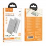 Power Bank Hoco Q22 Taurus 22.5W+PD20W magnetic fully with digital display (10000mAh), Grey