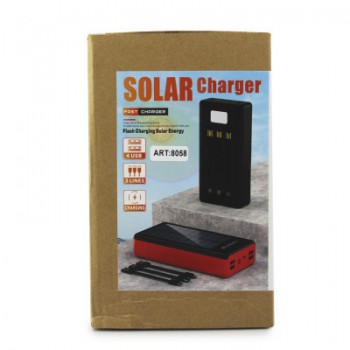 Портативний зарядний пристрій Power Bank Solar 20000mah